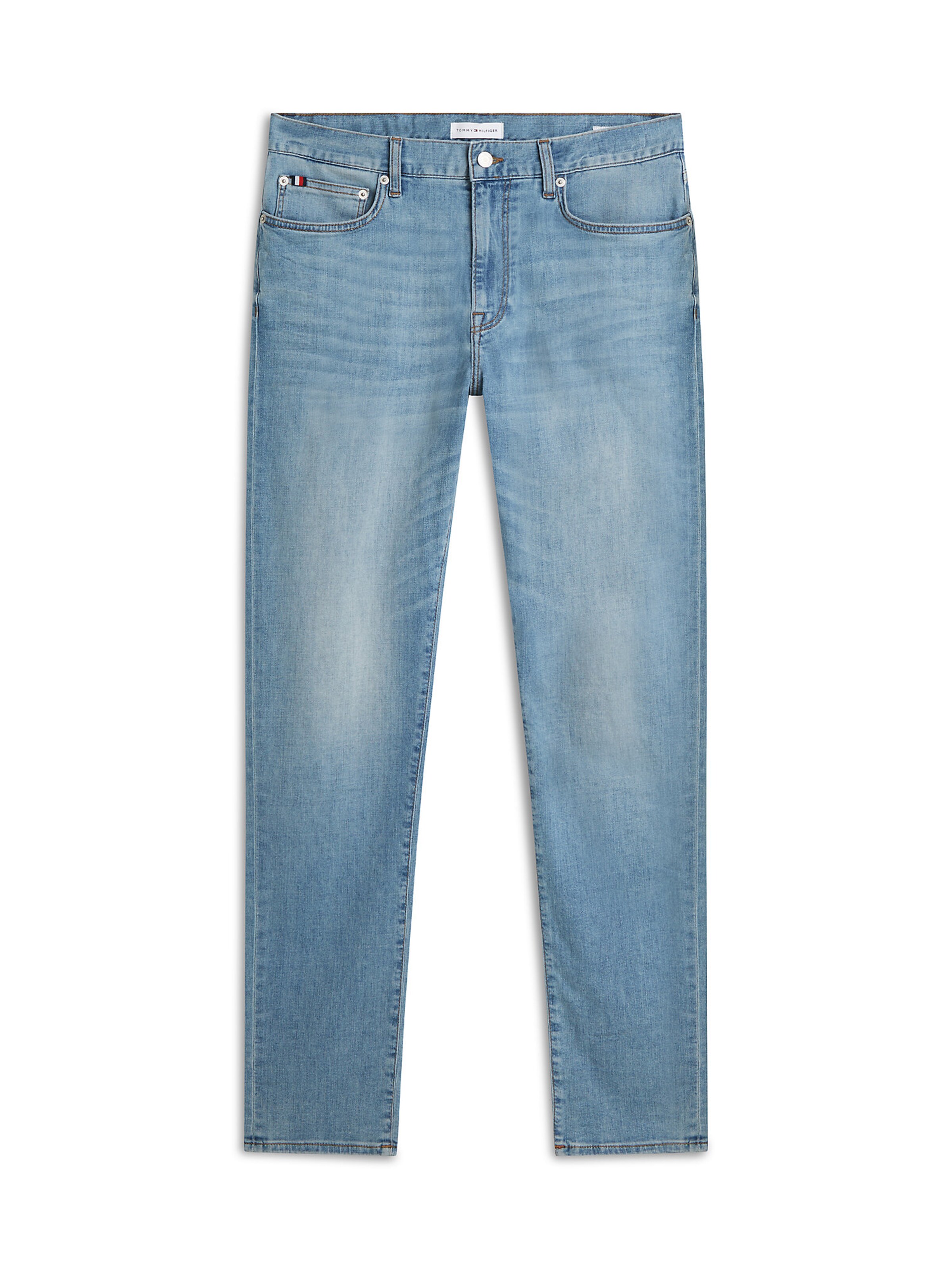 TOMMY HILFIGER Slimfit Jeans 'Bleecker' in Blauw: voorkant