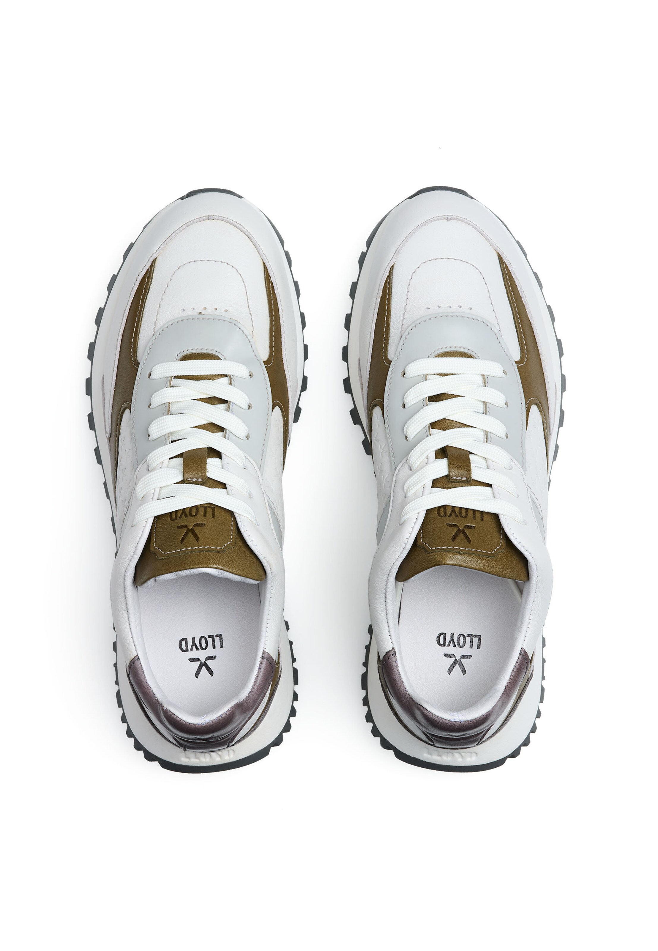 Baskets basses 'Stella' LLOYD en blanc