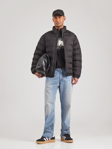 JACK & JONES Winter Jacket 'JCOFUSION' in Black