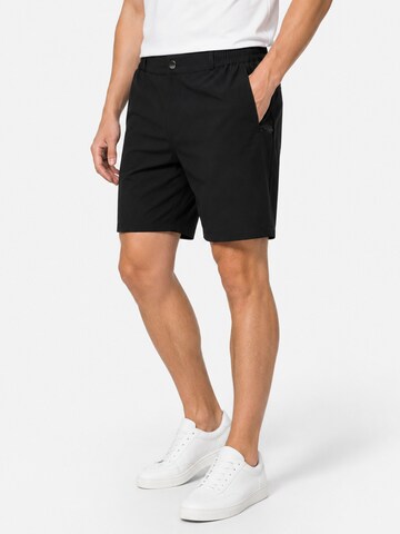 ALLTHEMEN Regular Traditional Pants 'Luftzug' in Black