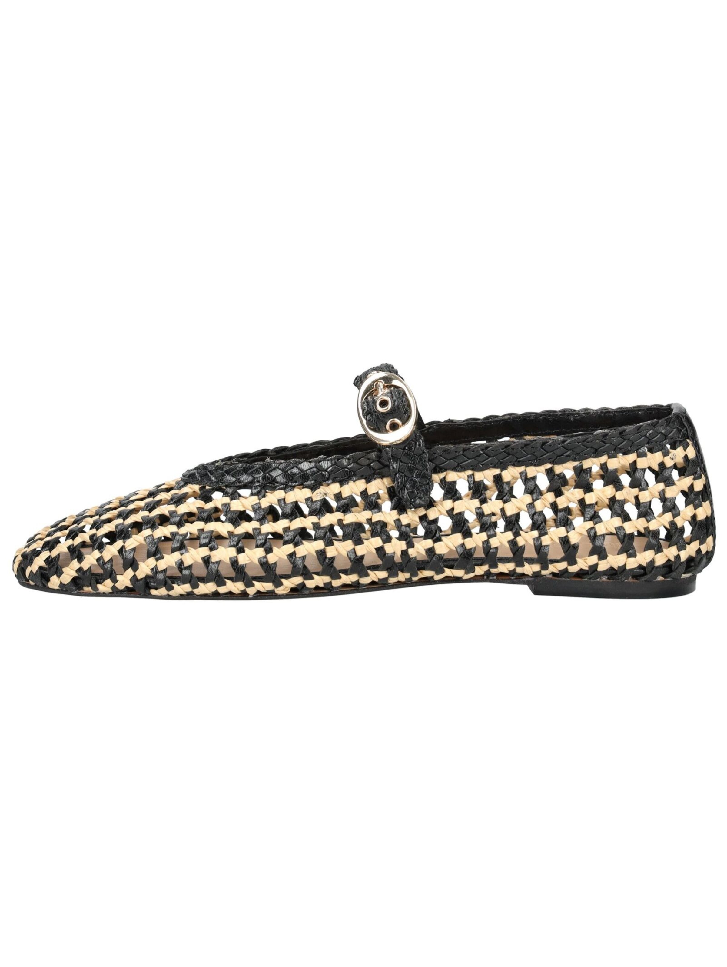 INUOVO Ballerina in Schwarz