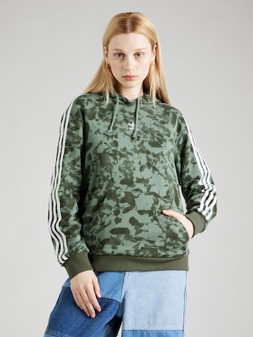 ADIDAS ORIGINALS Sweatshirt in Green: front