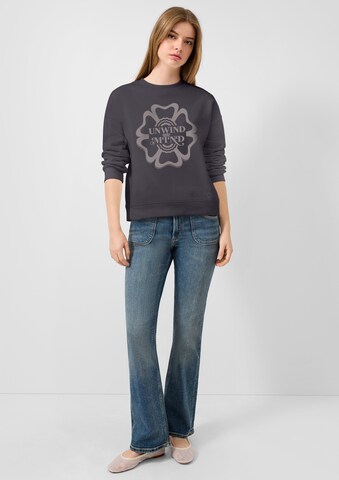 QS Sweatshirt in Grijs