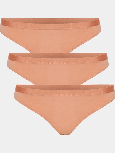 Copenhagen Bamboo String i S i lysebrun, Produktvisning