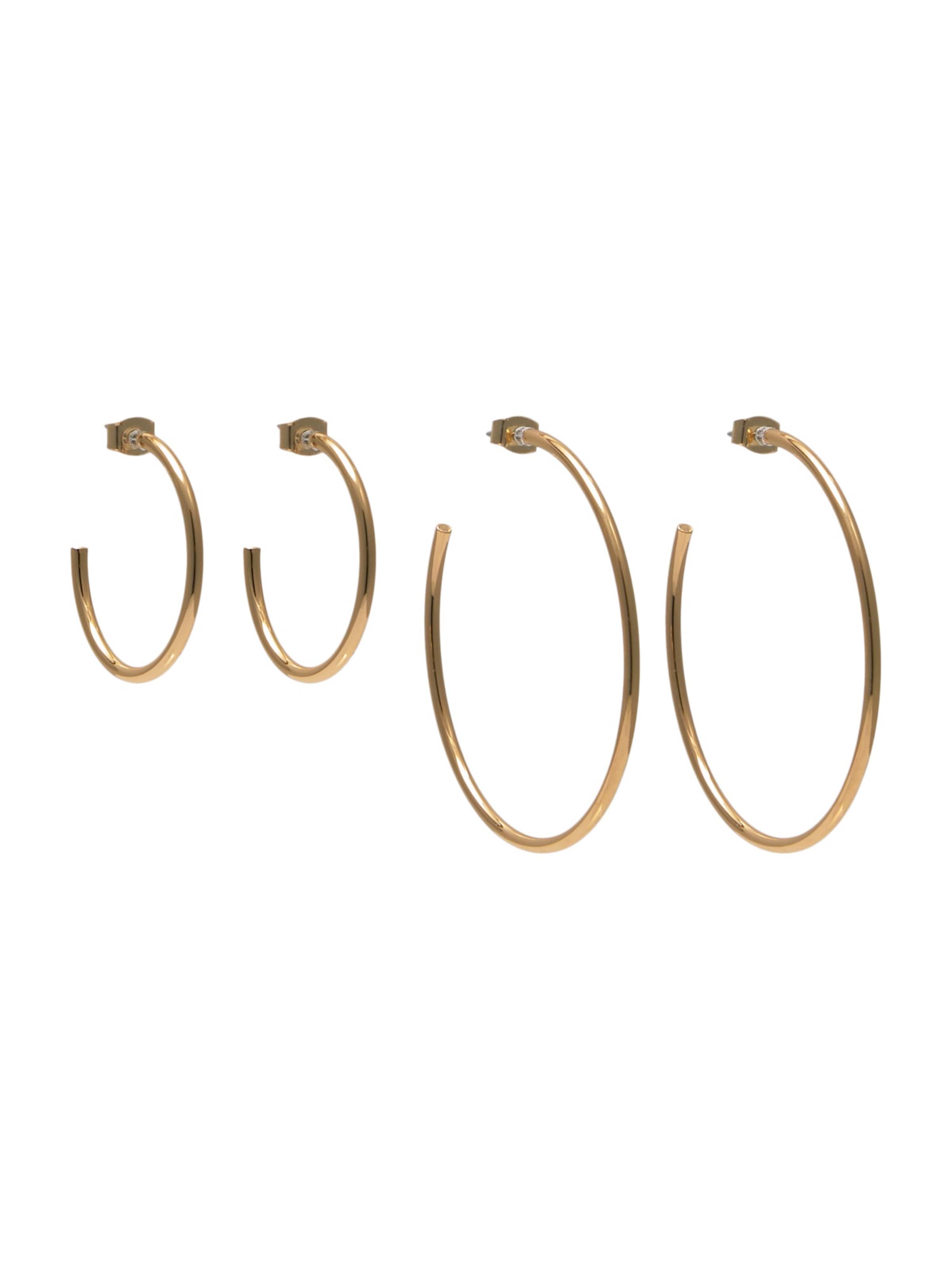 Pull&Bear Ohrringe in Gold: Vorderseite