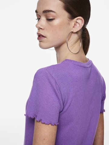 PIECES Shirt 'NICCA' in Purple