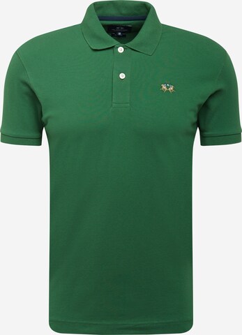 La Martina Shirt in Groen: voorkant