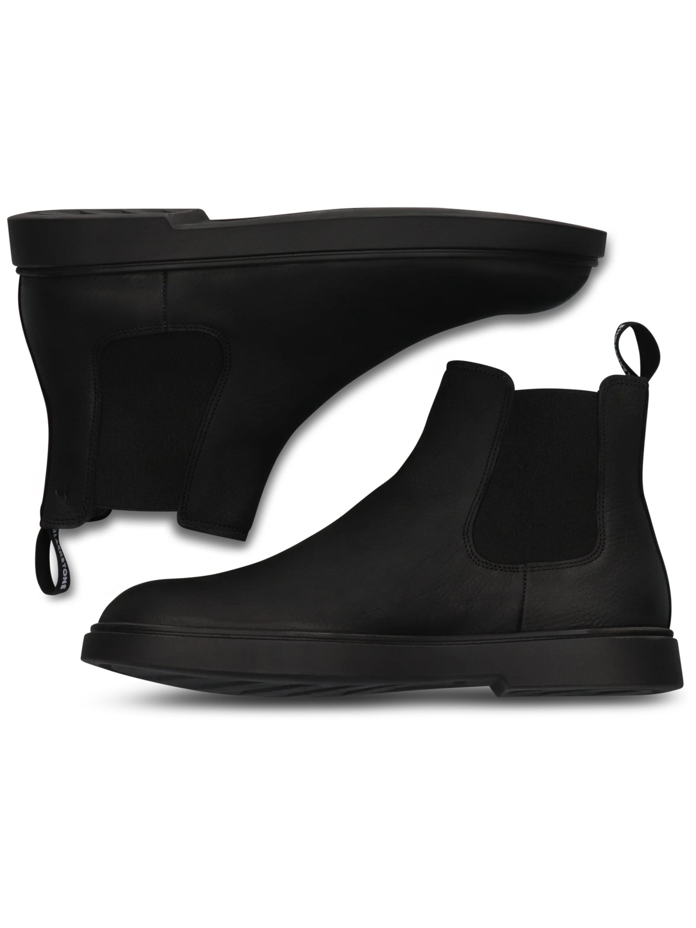 BLACKSTONE Chelsea boots i svart