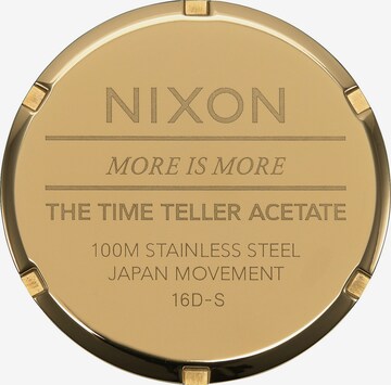 Nixon Analoginen kello värissä beige
