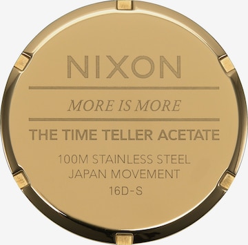 Nixon Analoog horloge in Beige
