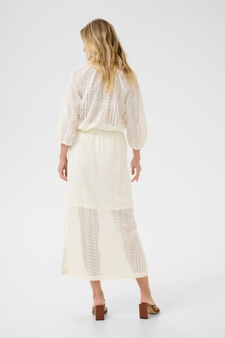 Jupe 'Rubby' Cream en blanc