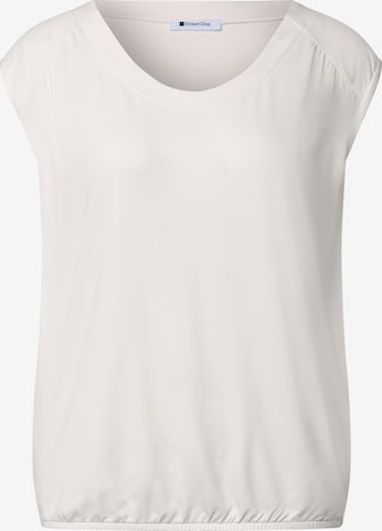 STREET ONE Top in White: front