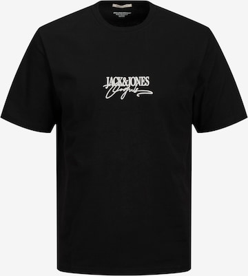 T-Shirt 'JORAlmeria' JACK & JONES en noir : devant