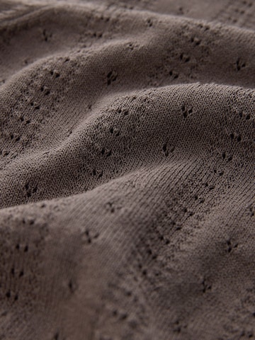 Next Gebreid vest in Bruin