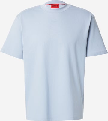 HUGO Koszulka 'Dapolino' w kolorze niebieski: przód