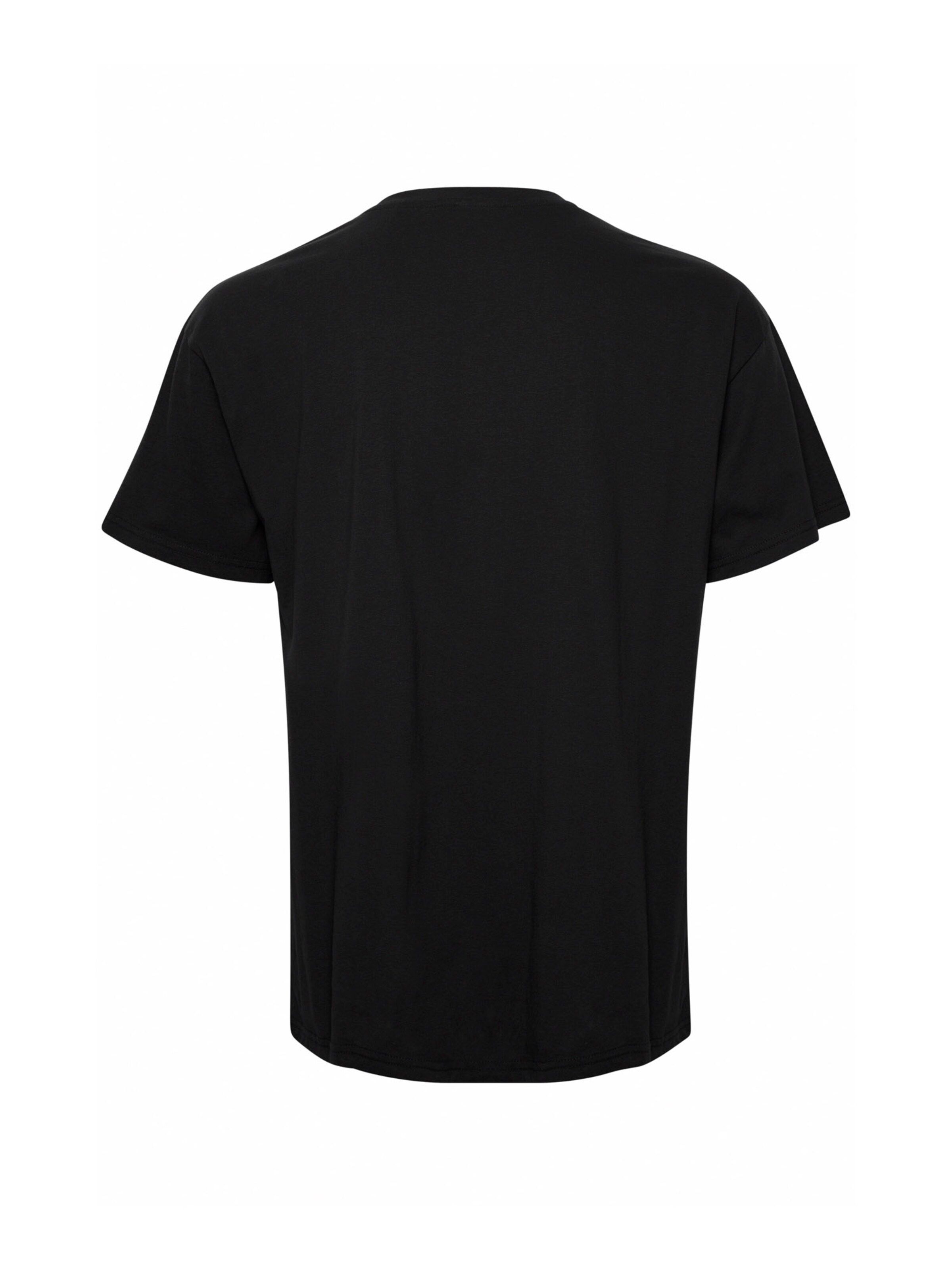 !Solid T-Shirt 'Ellington' in Schwarz