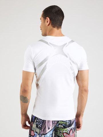 ADIDAS ORIGINALS Bluser & t-shirts 'TECHFIT' i hvid