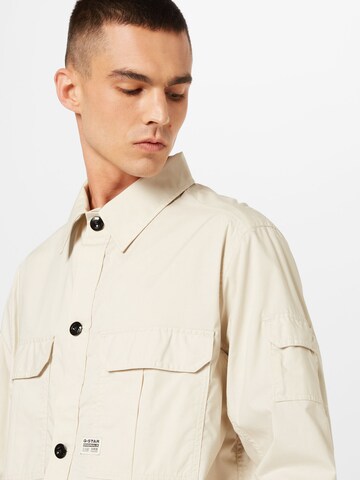 G-STAR Regular fit Overhemd in Beige