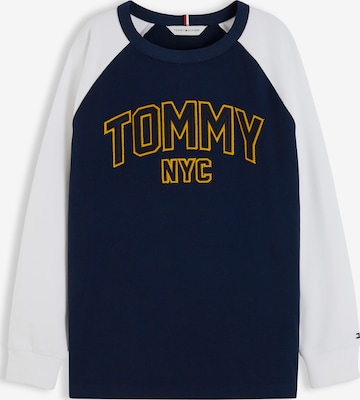 mėlyna TOMMY HILFIGER Marškinėliai 'VARSITY': priekis