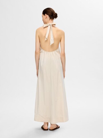 SELECTED Jurk 'Melli' in Beige