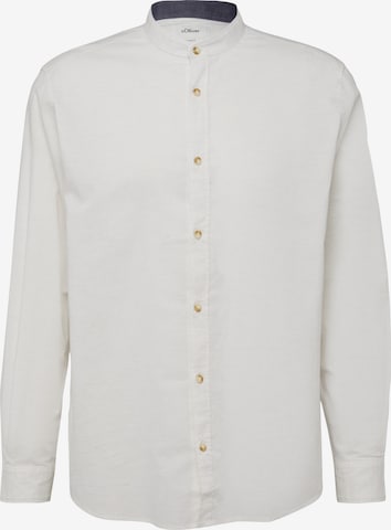 s.Oliver Overhemd in Beige: voorkant