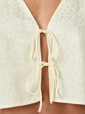 Camicia da notte 'NOVIA' di ETAM in beige