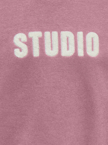 ONLY Sweatshirt 'Sweat' in Pink