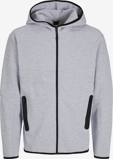 JACK & JONES Collegetakki 'Fusion' koossa S värissä vaaleanharmaa, Tuotenäkymä
