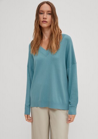 COMMA Sweater in Blue: front