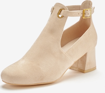 LASCANA Stiefelette in Beige: predná strana