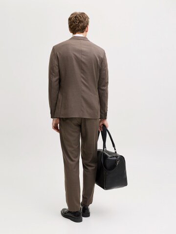 JACK & JONES Regular Бизнес сако 'JPRSOLARIS' в кафяво