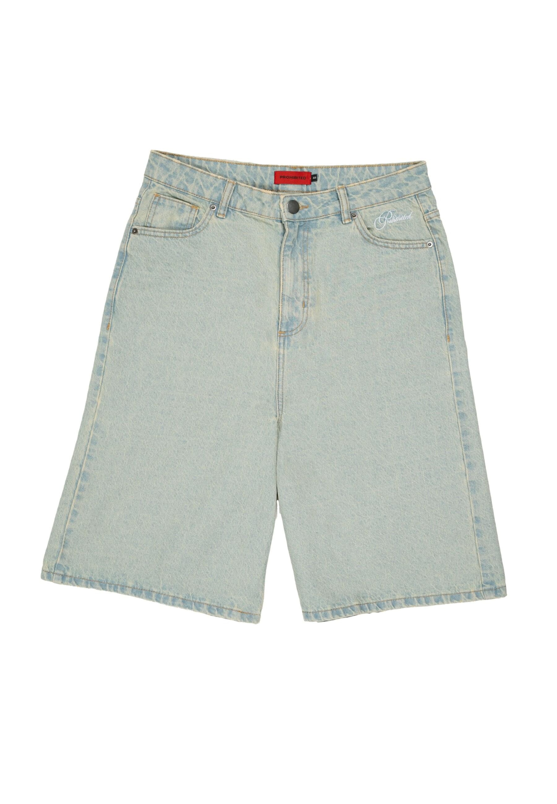 Prohibited Wide leg Jeans 'SoHo' in Blue: front