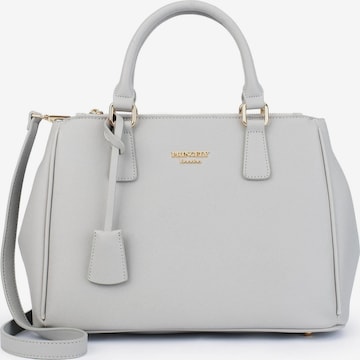 Princely London Handtasche 'Victoria' in Grau: Vorderseite