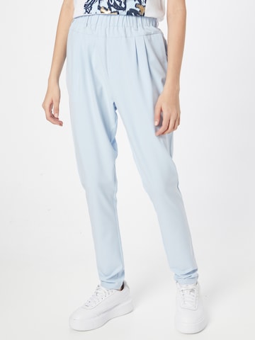 Skinny Pantaloni con pieghe di Kaffe in blu: frontale