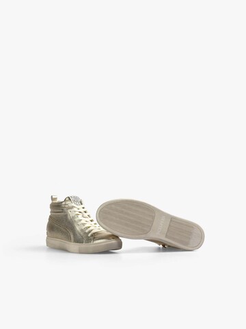 Scalpers Sneakers hoog in Goud