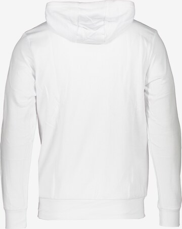 ERIMA Athletic Zip-Up Hoodie in White