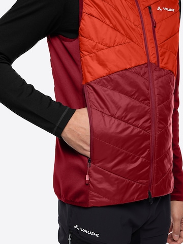 VAUDE Sports vest 'Sesvenna' in Red