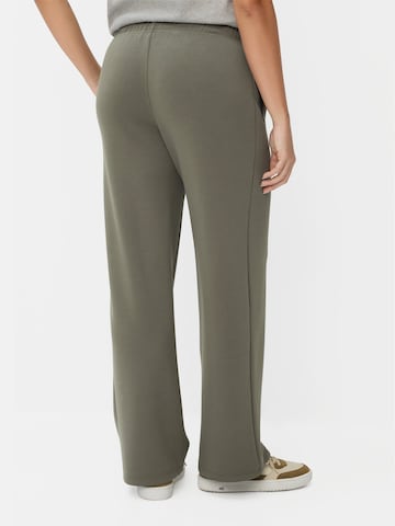 CAMEL ACTIVE Wide leg Pants in Green