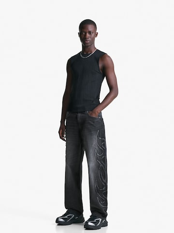 Baggy Jean Bershka en noir