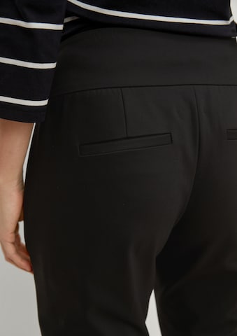 COMMA - Slimfit Pantalón en negro