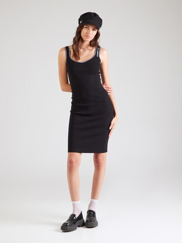 Karl Lagerfeld Dress in Black: front