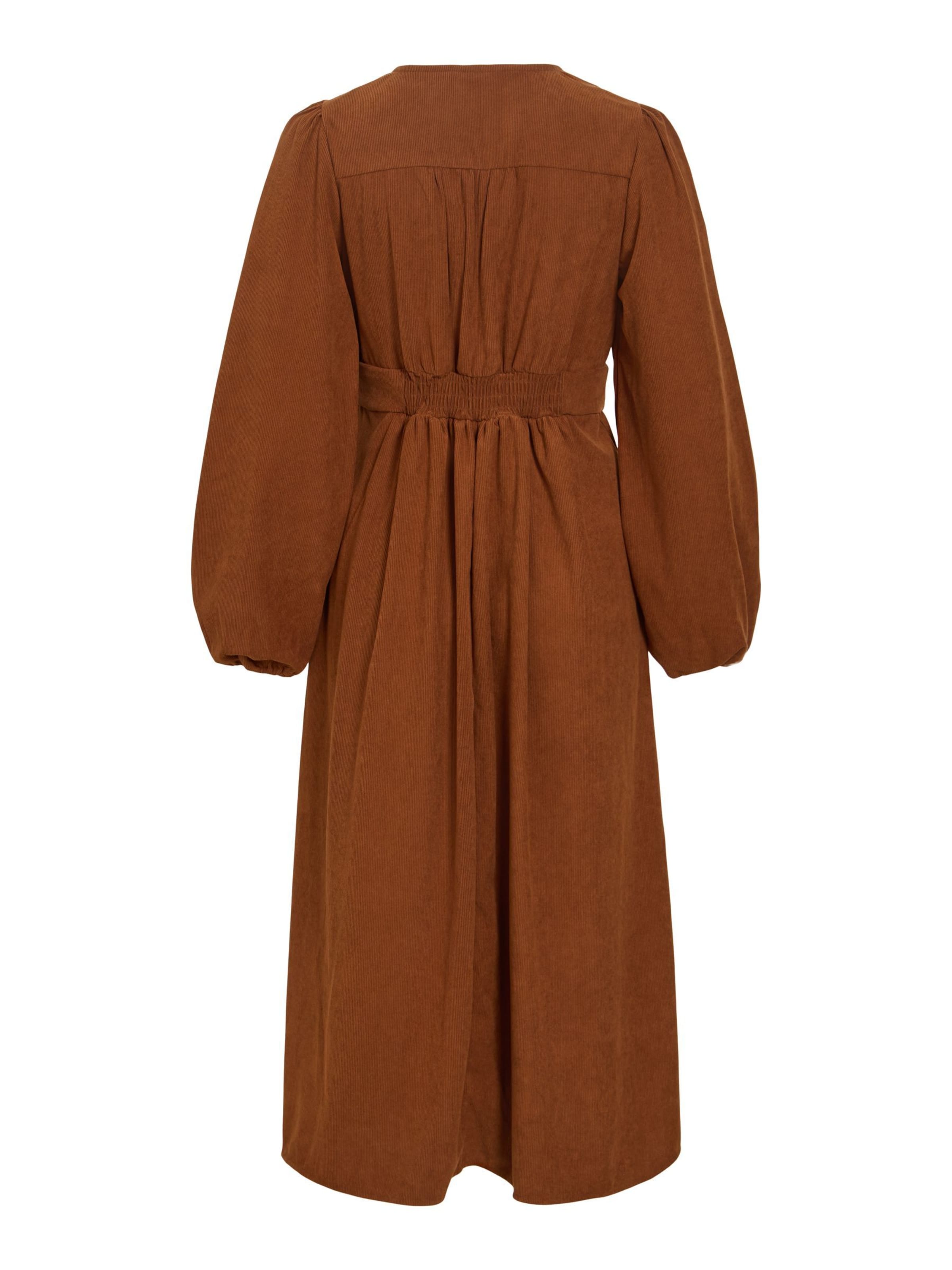 Robe 'ELSA ' VILA en marron