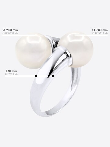 Bague 'Cagnes' Ateliers Saint Germain en blanc