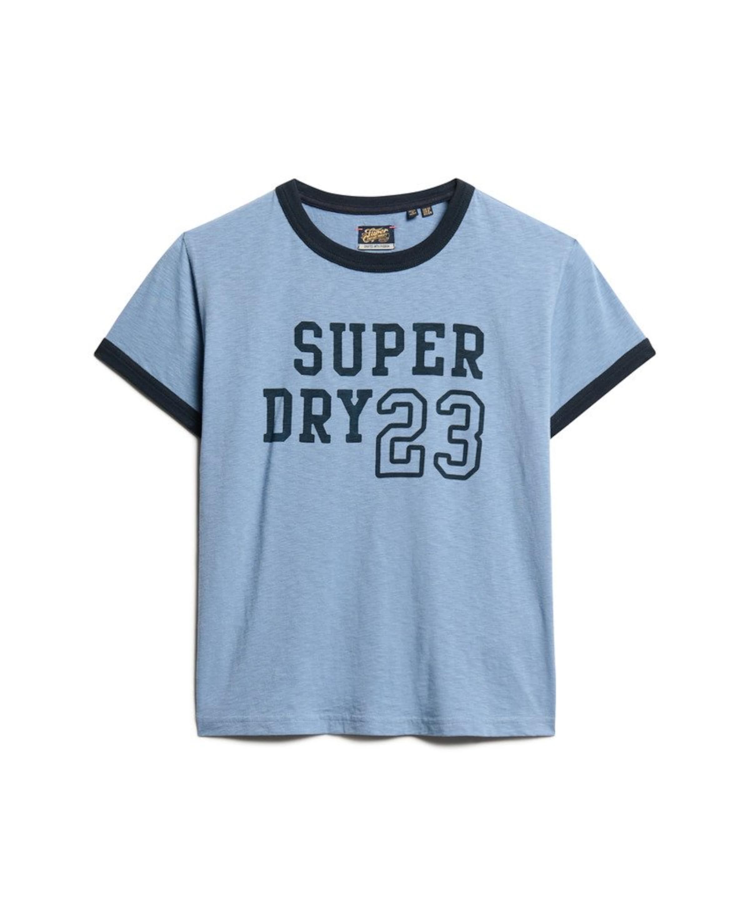Superdry & Co Shirt in Blue: front