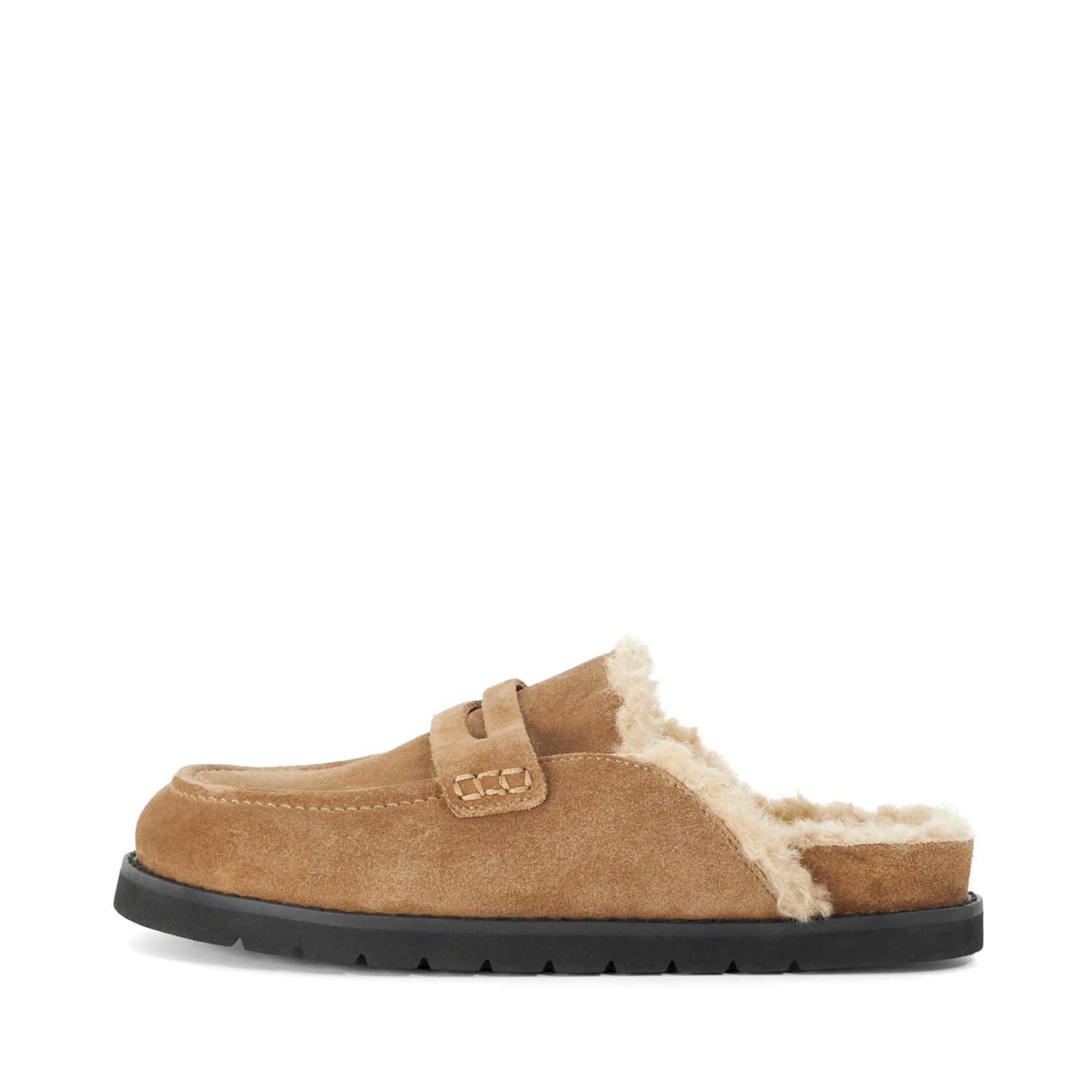 Dune LONDON Mules 'Goldy' in Beige