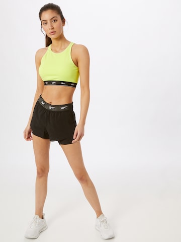 Reebok Slimfit Sportbroek 'Epic' in Zwart