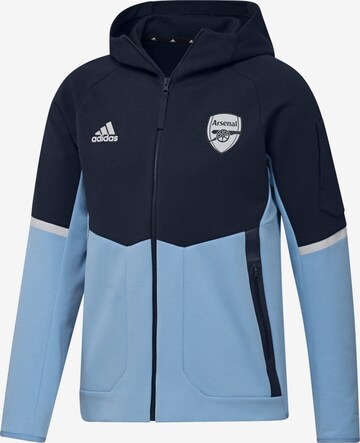 ADIDAS PERFORMANCE Sportsweatshirt 'FC Arsenal Anthem' in Blau: predná strana