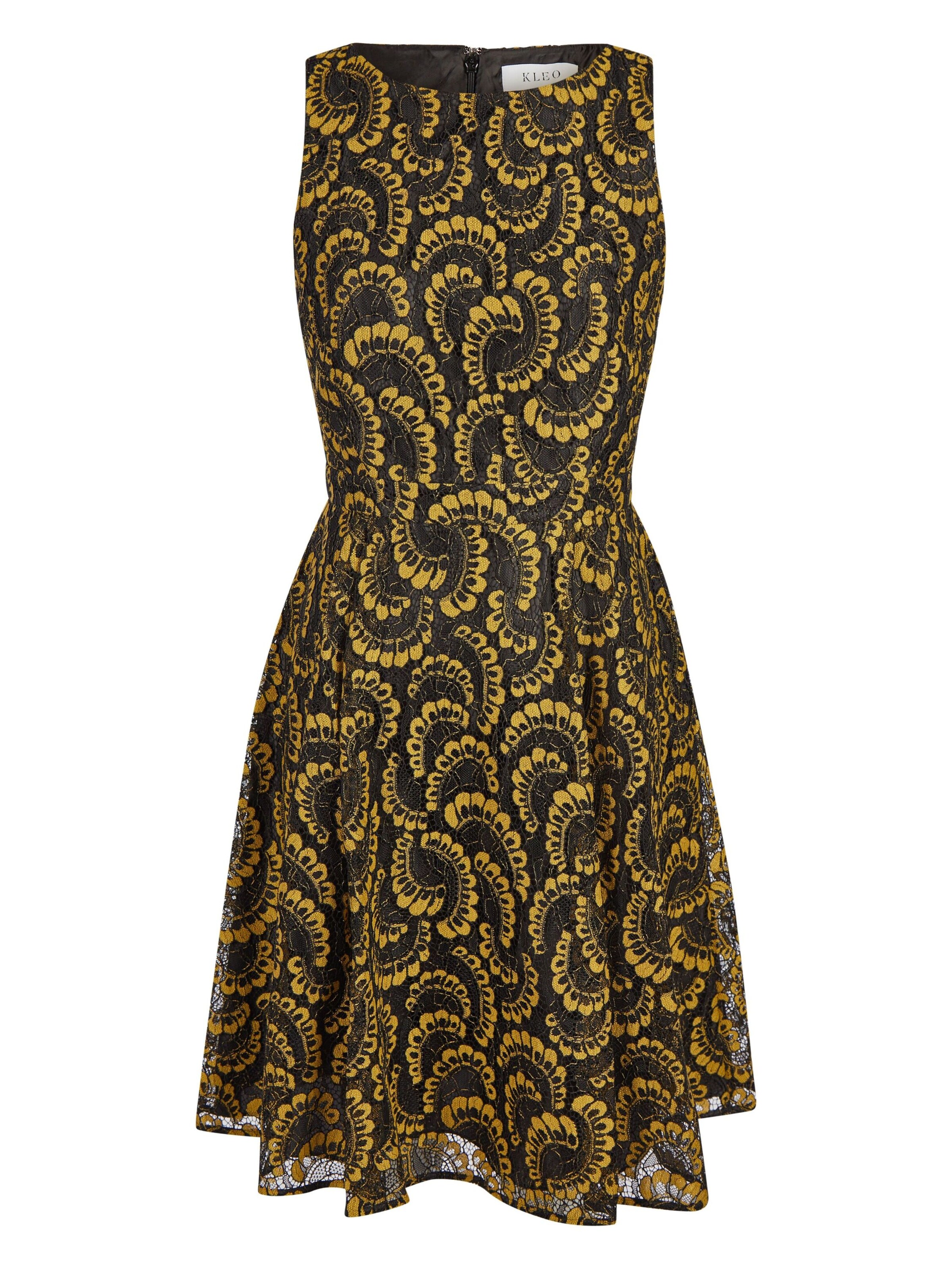 KLEO Kleid in Schwarz: Vorderseite