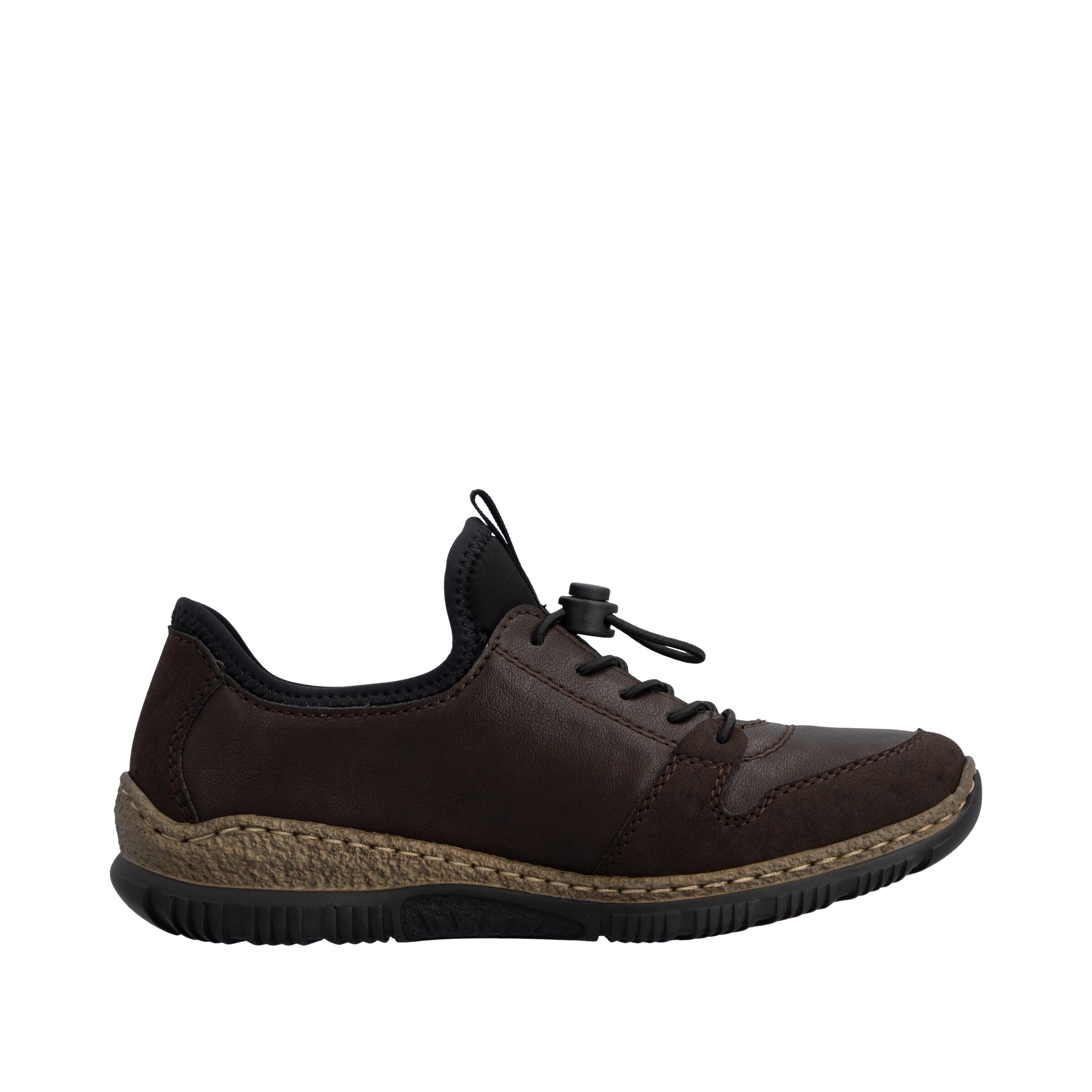 Chaussure de sport à lacets Rieker en marron