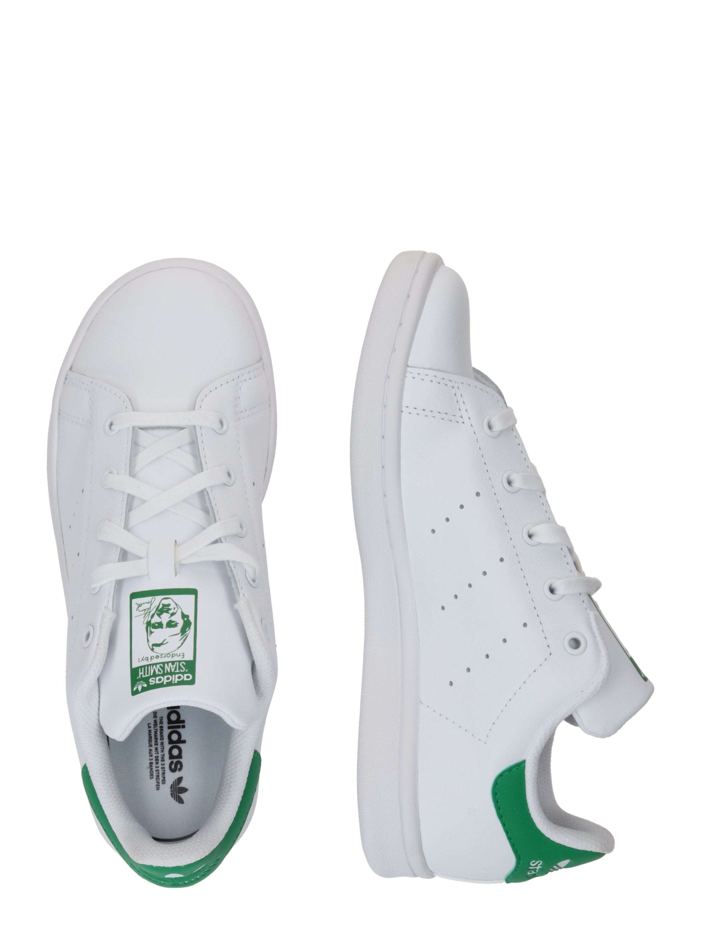 balts ADIDAS ORIGINALS Brīvā laika apavi 'STAN SMITH'